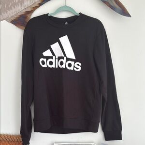 Adidas Black Sweater for Men